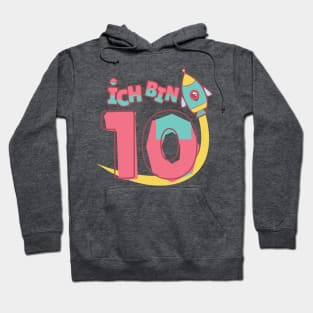 I am 10 | Happy Birthdays Gift Hoodie